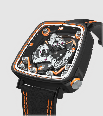 Replica BRM Watch FF39-40 Men FF39-40-TN-LFN Orange Replica BRM Watch FF39-40 Men FF39-40-TN-LFN Orange